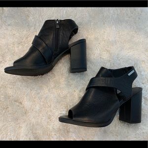 Calvin Klein Black Heeled Shoes